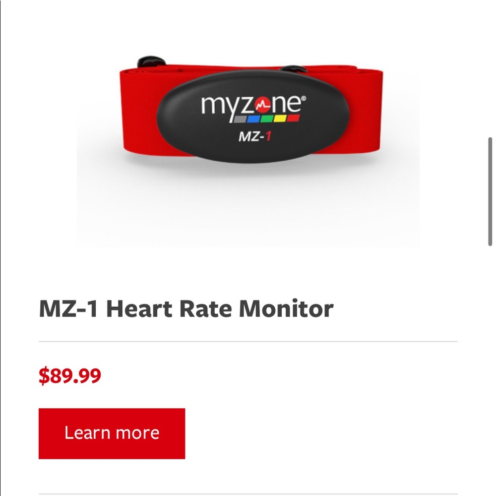 My Zone Heart Monitor Mz-1